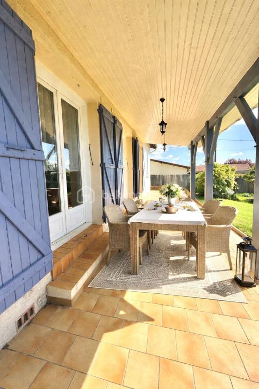 Maison de plain-Pied avec garage et jardin-Fleurance (32500)