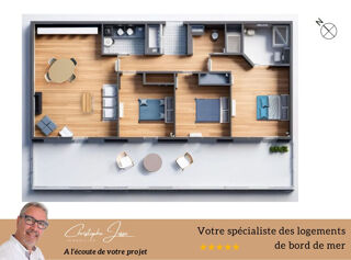  Appartement  vendre 4 pices 78 m