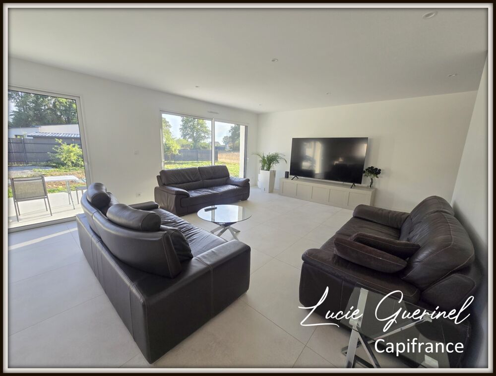 ROUGE (44) A vendre - Maison contemporaine de plain-pied 140 m² à 5 minutes de Châteaubriant  Terrain de 1 800 m²