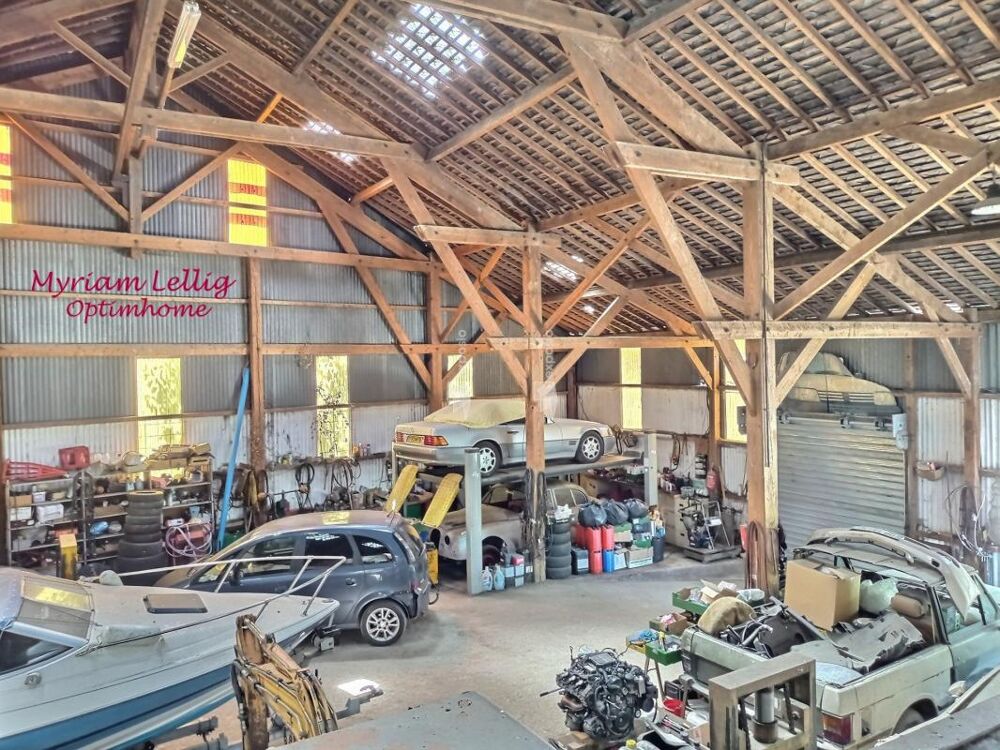   *INSOLITE* LOCAUX avec ATELIER, HABITATION, SILO A GRAIN proche Vernon (27) Vernon