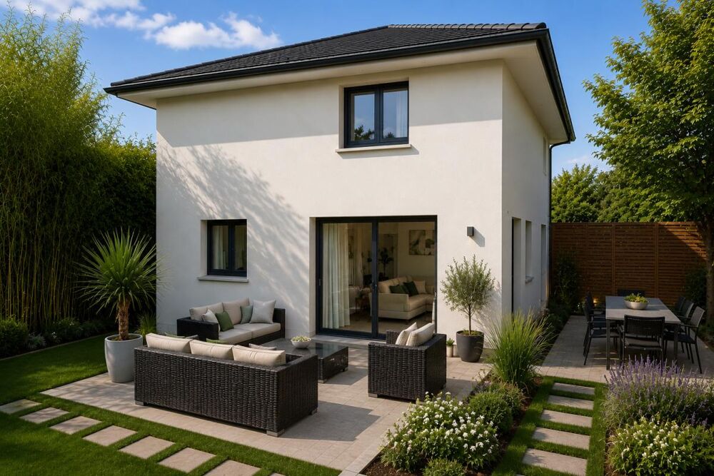 Vente Maison Maison neuve 90m2 - 3 chambres - terrain 351m2 à Peillonnex Peillonnex