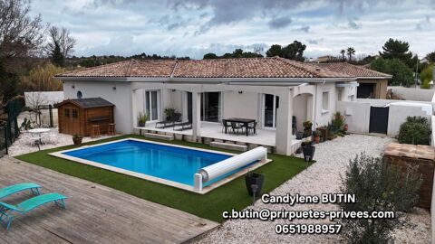   magnifique villa de 127m2 avec piscine et grand garage sur 801m2 Villa - 4 pi�ce(s) - 127 m�