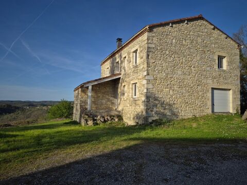   A vendre SAINT PIERRE LAFEUILLE (46) Maison en pierre 6 pi�ces de 170m� habitables - Terrain de plus de 9ha Maison - 6 pi�ce(s) - 170 m�