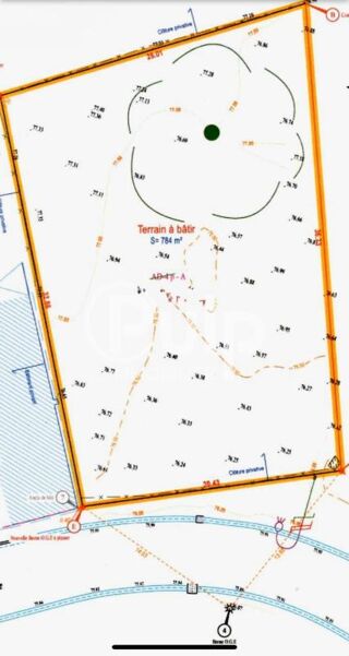  Terrain � vendre 784 m�