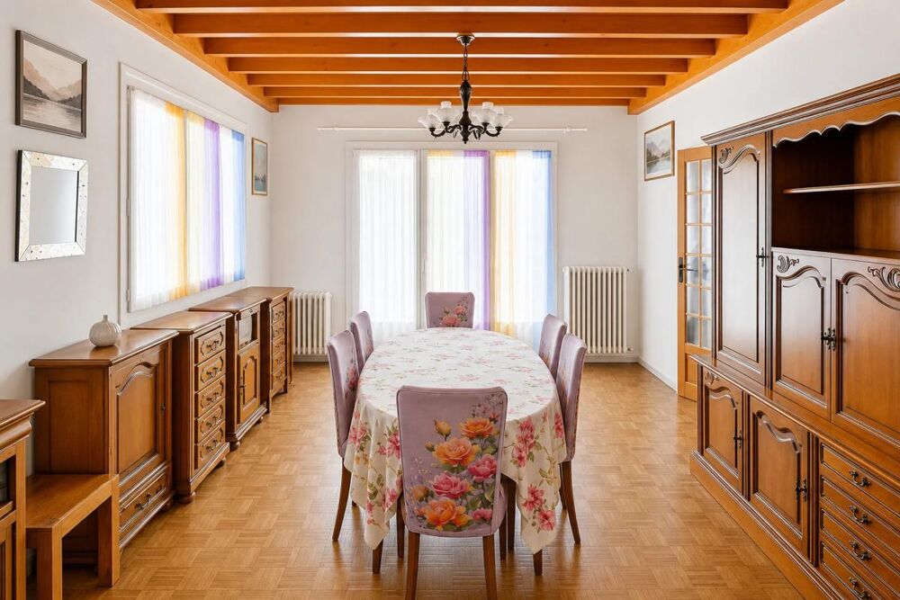 Vente Maison Maison familiale 6 pièces 158 m², grand jardin Mezieres en brenne