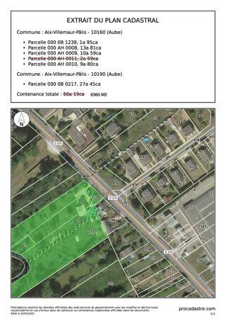  Terrain  vendre 6360 m
