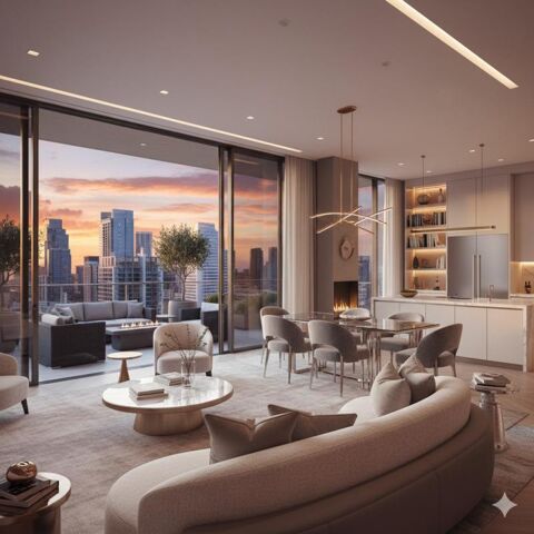   DERNIERE OPPORTUNITE Magnifique 5 pieces avec ext�rieur proche gare a pied 3 PARKINGS INCLUS Appartement - 5 pi�ce(s) - 90 m�