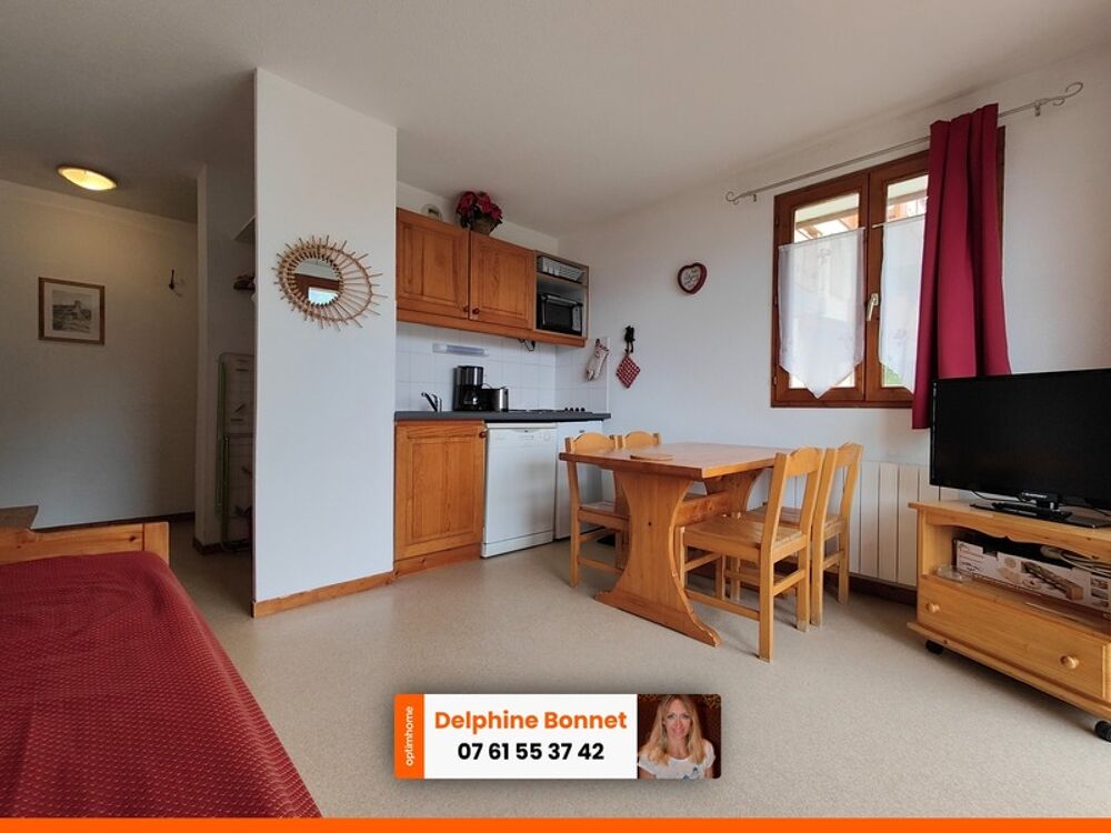 Valfréjus - 2 pièces 31 m2 avec terrasse, vue Vanoise, à 50 m de la piste