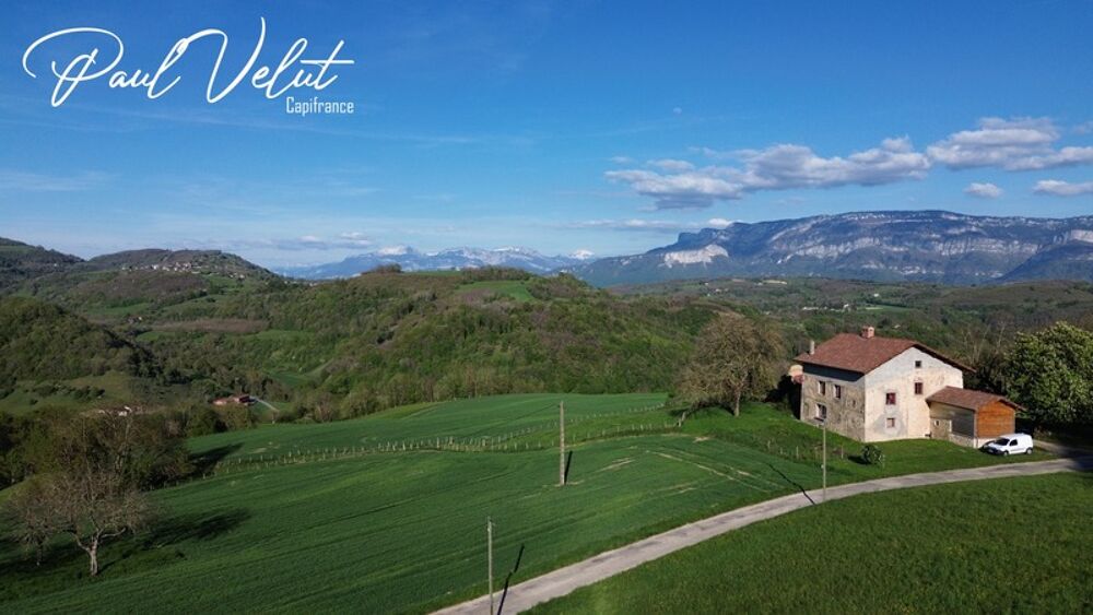 Vente Maison Vue panoramique exceptionnelle – Maison familiale de 200 m² sur 4 500 m² de terrain dans un environnement privilégié Vinay