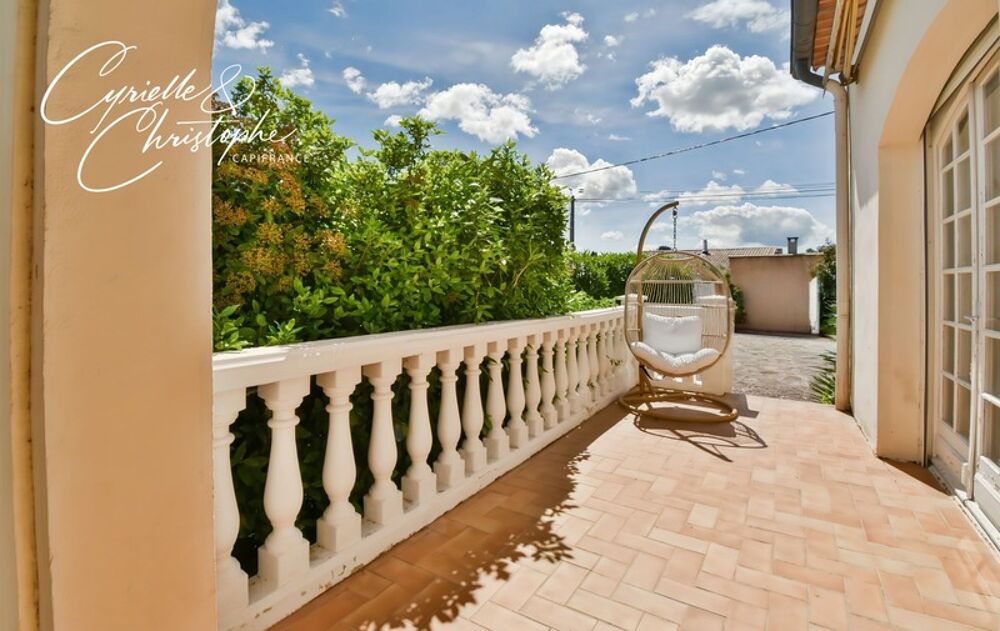 Dpt Hérault (34), à vendre à CANET, maison familiale T6 130m² avec studio indépendant, piscine, pool house sur terrain de 880m²