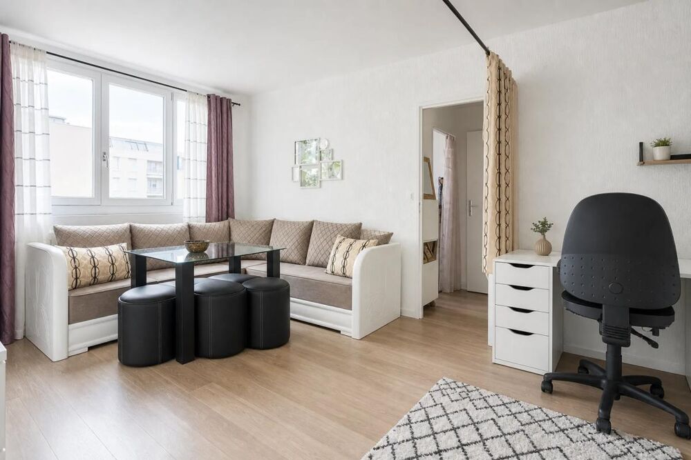 Vente Appartement Bondy - T2 - 40 m² - cave, local vélo - Résidence sécurisée Bondy