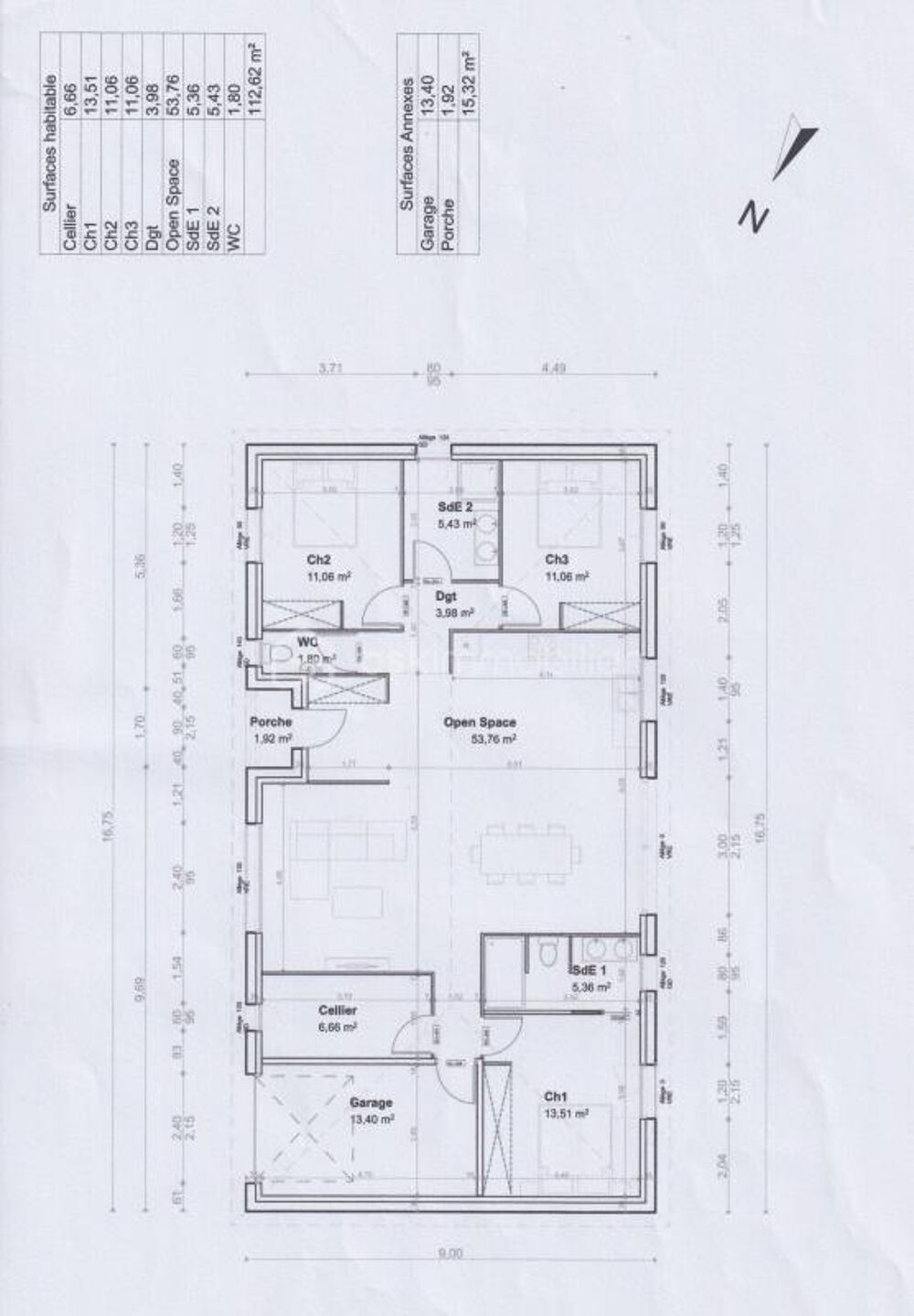 Vente Villa Charmante villa de 5 pièces 112m2 Bressols