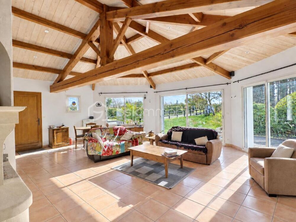 SAINT-GERVAIS  PLAIN-PIED 136 M², 3 CHAMBRES + BUREAU, 4 000 M² AUX PORTES DE BEAUVOIR-SUR-MER