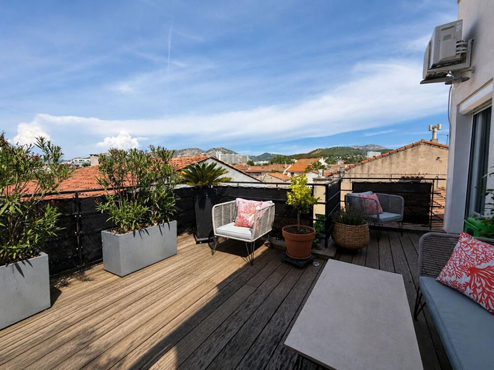MARSEILLE 9ème - MAZARGUES - MAISON DE VILLE RÉNOVÉE AVEC GARAGE ET TERRASSE