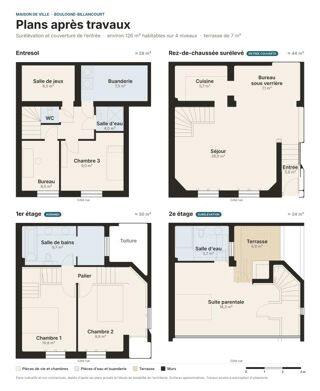  Maison à vendre 4 pièces 100 m²
