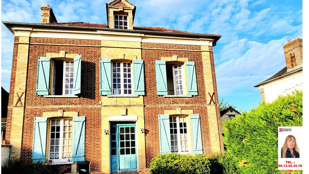 Vente Maison Gaillon centre ville - Maison de Maître fin 19ème (1870) de 137 m2 - 4 chambres - sur 1.200 m2 de terrain plat - Prix : 233.000 Gaillon