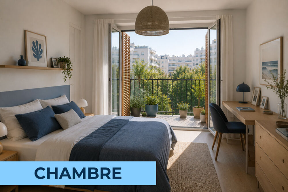 Vente Appartement Balcon plein sud, parc Chapelle Charbon à proximité : Paris 18e autrement Paris 18