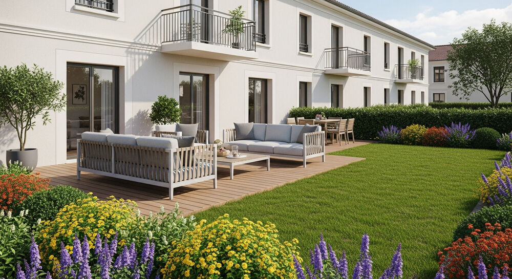 Vente Appartement 2 PIÈCES de 45m² + UN JARDIN + PARKING - MANTES LA VILLE Mantes la ville