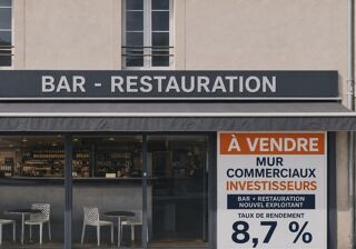   MURS COMMERCIAUX – INVESTISSEMENT LOCATIF - BAR – PETITE RESTAURATION - CENTRE-VILLE - REDON Redon