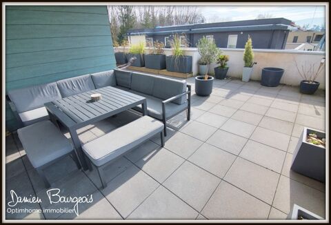 Vente Appartement Magnifique appartement attique T4 de 111m2 avec sa terrasse de 75 m2 Ornex