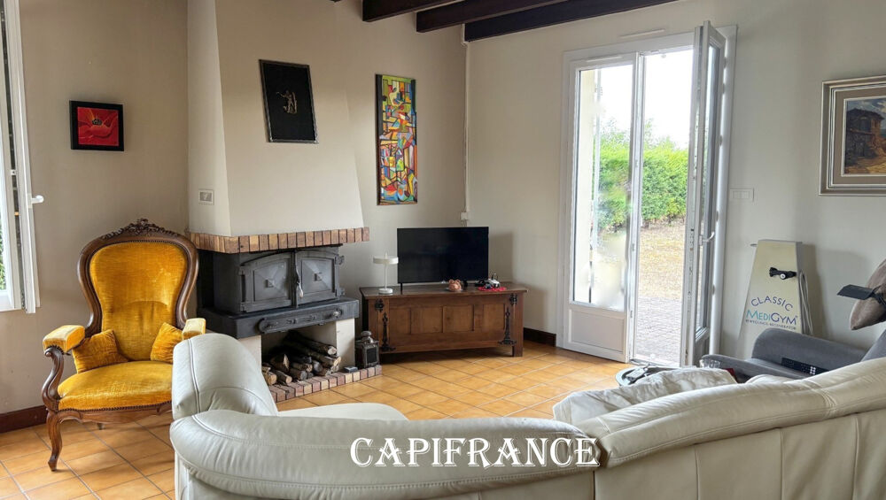 Pavillon de plain-pied - 99 m² - 3 chambres - jardin - garage - PORT D'ENVAUX