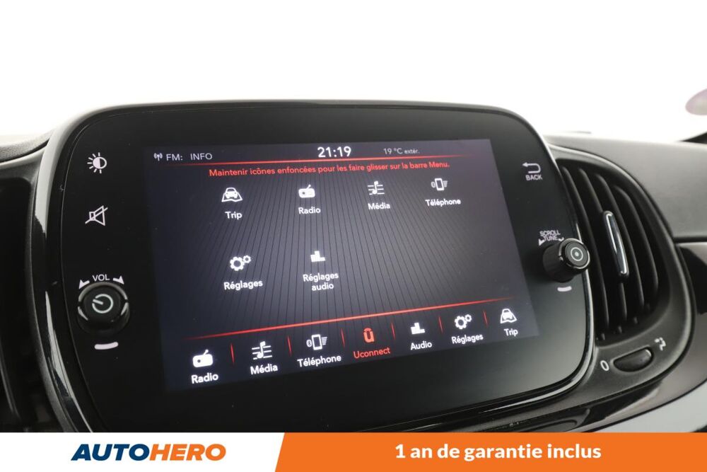 500 1.0 Hybrid BSG Dolcevita 70 ch 2021 occasion 92130 Issy-les-Moulineaux