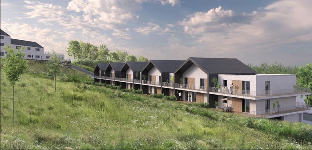 Dpt Finistère (29), à vendre QUIMPER appartement T2 de 55 m² habitable - Terrasse - Parking souterrain - Box