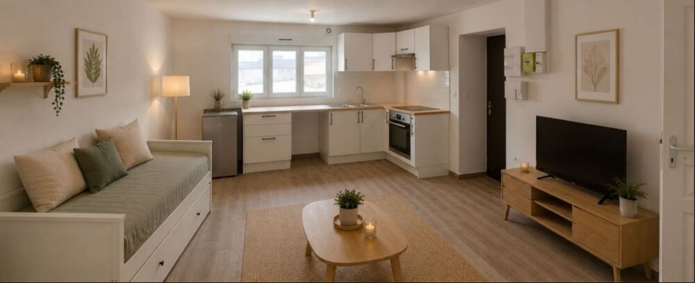 Location Appartement Studio de 26m2 à louer sur Moussy-le-Vieux Moussy le vieux