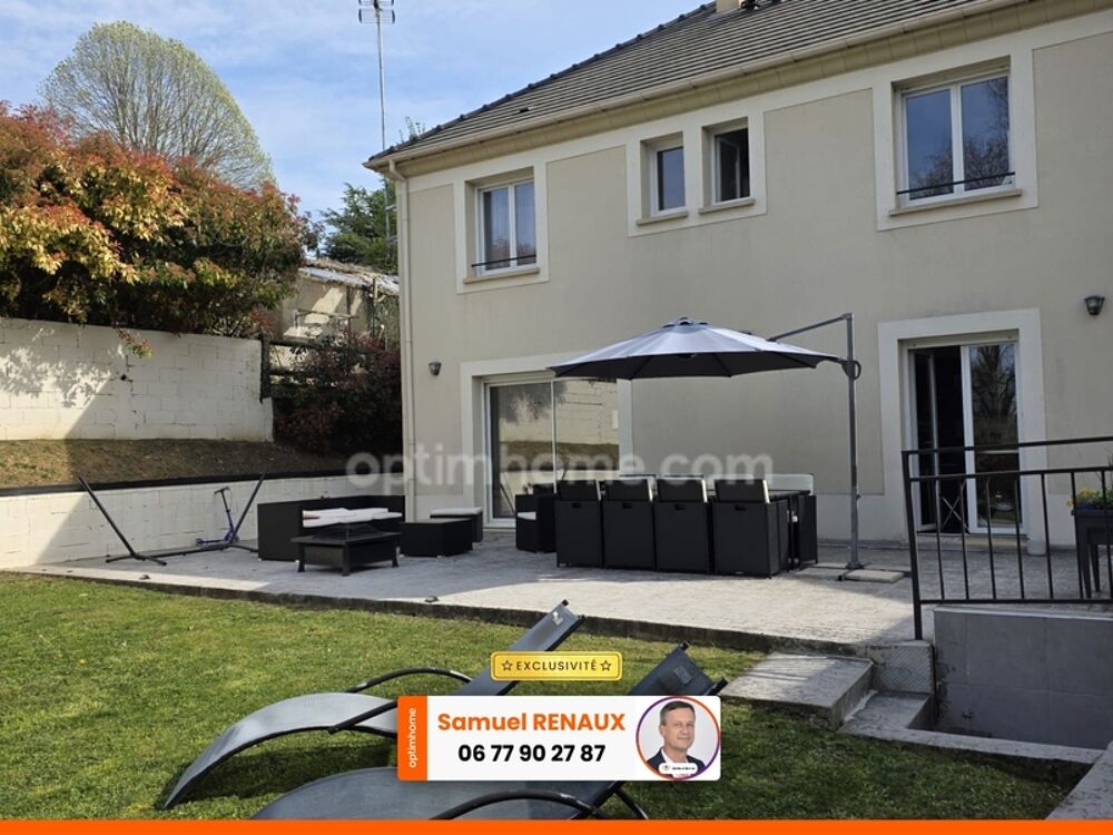 NOISEAU- Proche Coulée Verte - Maison contemporaine de 145 m² - 5 chambres avec sous-sol total sur un terrain de 704 m²