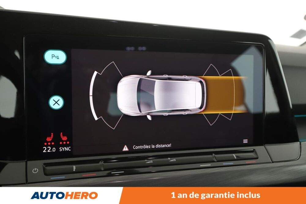 Golf VIII 1.4 Hybrid Rechargeable OPF DSG6 204 ch 2021 occasion 92130 Issy-les-Moulineaux