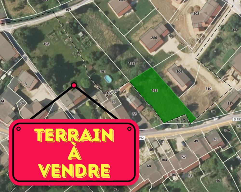 Vente Terrain 70190 - RECOLOGNE LES RIOZ - Terrain 1054 m² - Prix : 25000  honoraires charge vendeur Recologne les rioz