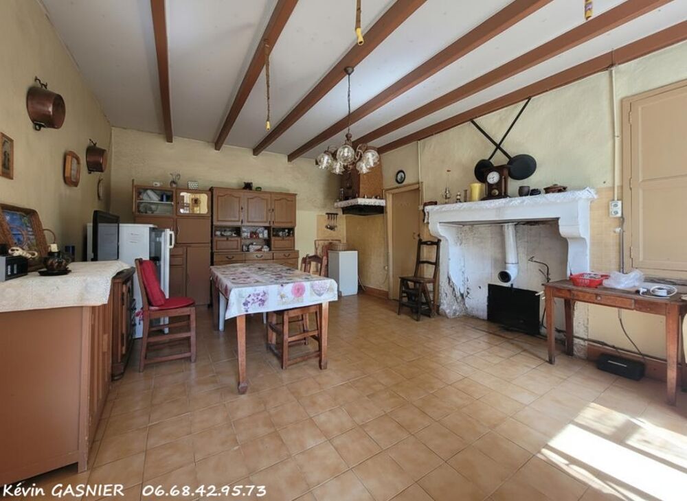 Vente Maison PAIZAY NAUDOIN EMBOURIE (16240) : Maison en pierre de 83m2 Paizay naudouin embourie