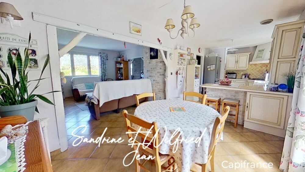 Vente Maison LES TROIS LACS (27) (Venables) - Maison individuelle avec vie de plain-pied – 3 chambres, sous-sol + garage Les trois lacs