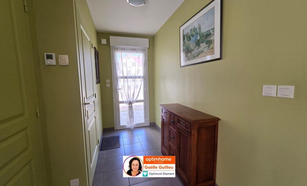 Vente Maison PLOUESCAT : Maison plain pied de 98m² - Plein centre - 2/3 chambres + Garage - Jardin Plouescat