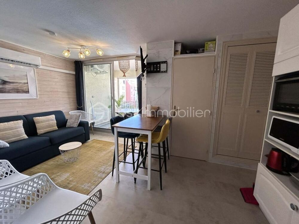 Vente Appartement Appartement T2 climatisé 26m² entièrement rénové 119000e Le cap d agde