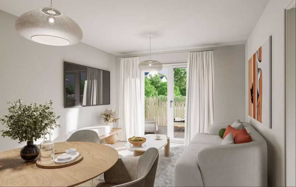 Dpt Finistère (29), à vendre QUIMPER appartement T2 de 55 m² habitable - Terrasse - Parking souterrain - Box