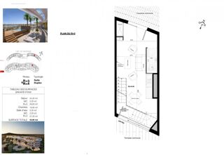  Appartement � vendre 2 pi�ces 53 m�