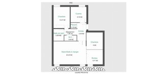  Appartement � vendre 3 pi�ces 64 m�