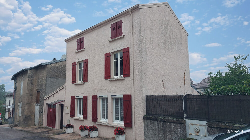 Maison Vauvillers 110 m² jardin garage
