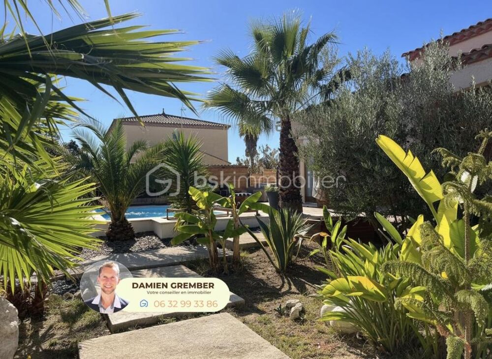 Vente Villa ? Villa d'exception de plain-pied 190 m² – Élégance, sérénité & art de vivre méditerranéen ? Vic la gardiole
