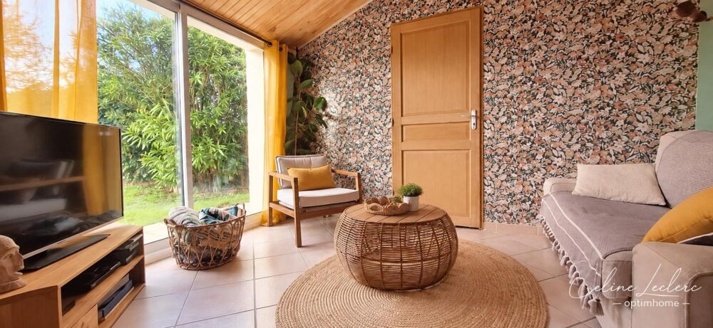 ? Charme de la pierre à 8 min des plages  110 m²  Véranda récente  Jardin clos  ANGLES (85)