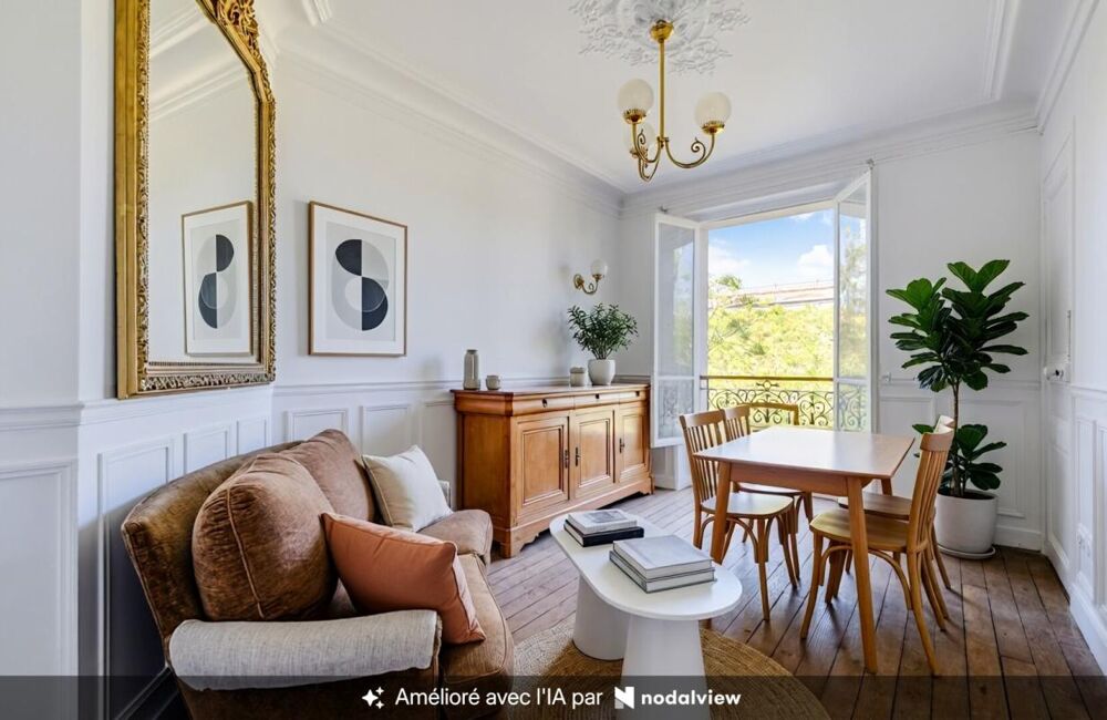 Vente Appartement Paris 14ème - Immeuble Haussmannien - 3 pièces (53,30 m²) avec vue sur 