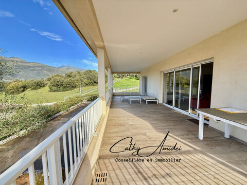   VIGGIANELLO : Villa type T3 + appartement T2, grande terrasse, garage ferm� et vaste atelier, � proximit� de PROPRIANO et des pl Villa - 5 pi�ce(s) - 131 m�