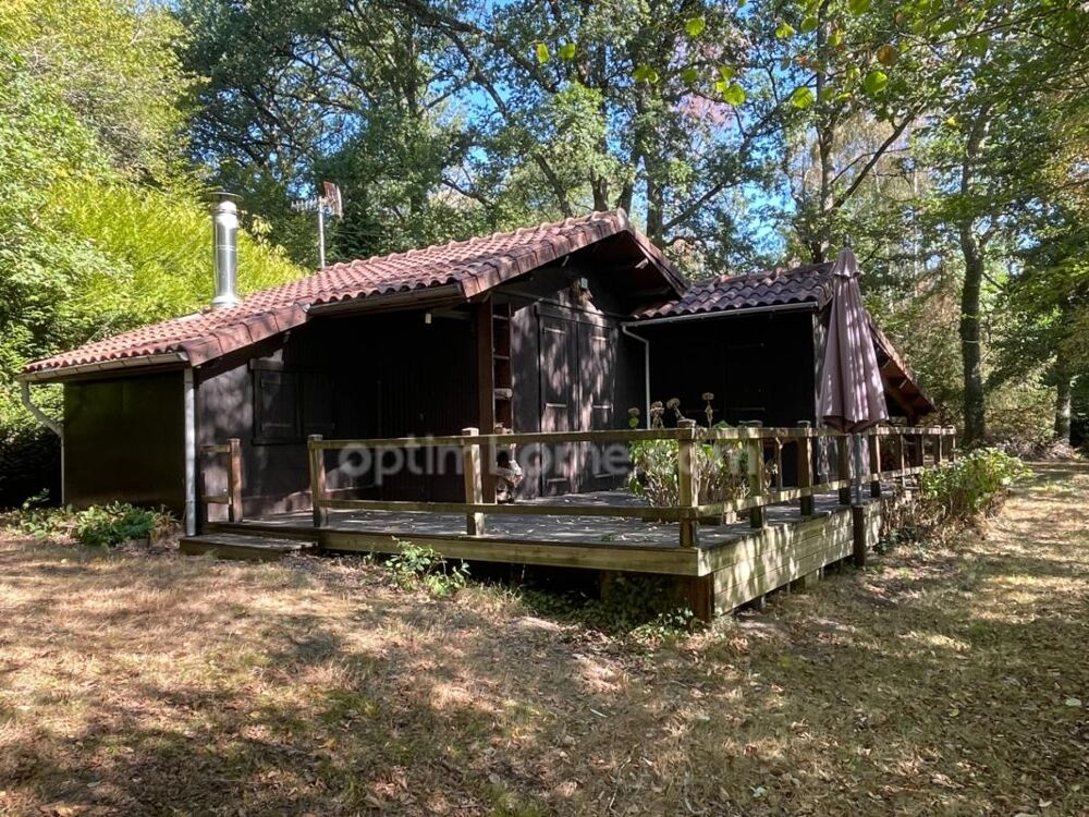 Un chalet au bord de l'eau sur 14000m2 en pleine nature