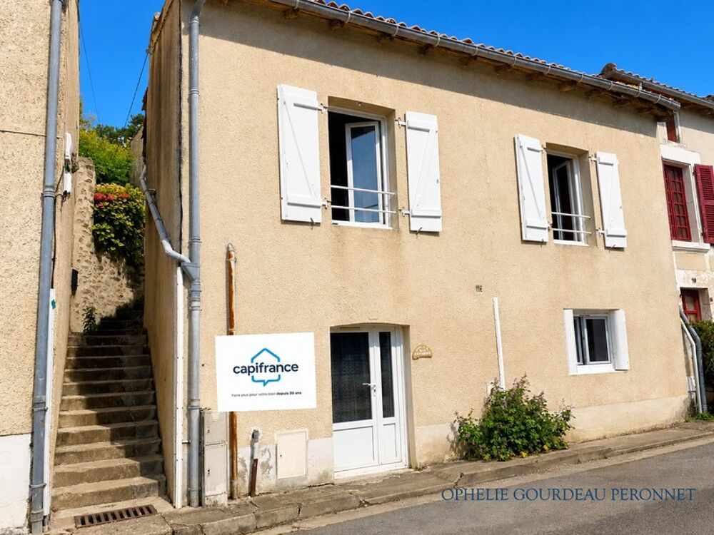 Maison à vendre 3 pièces 60m2 LIGUGE (86)
