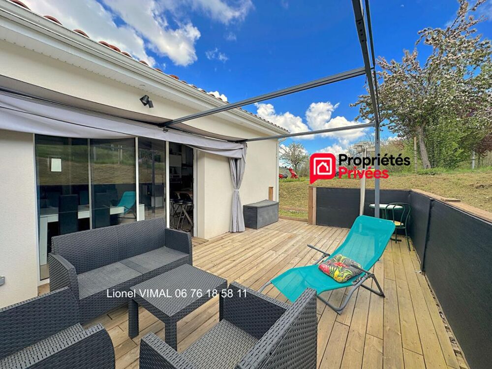 Vente Maison Maison plain-pied 3 pièces avec terrasse sur terrain 316m2 Saint genes champanelle