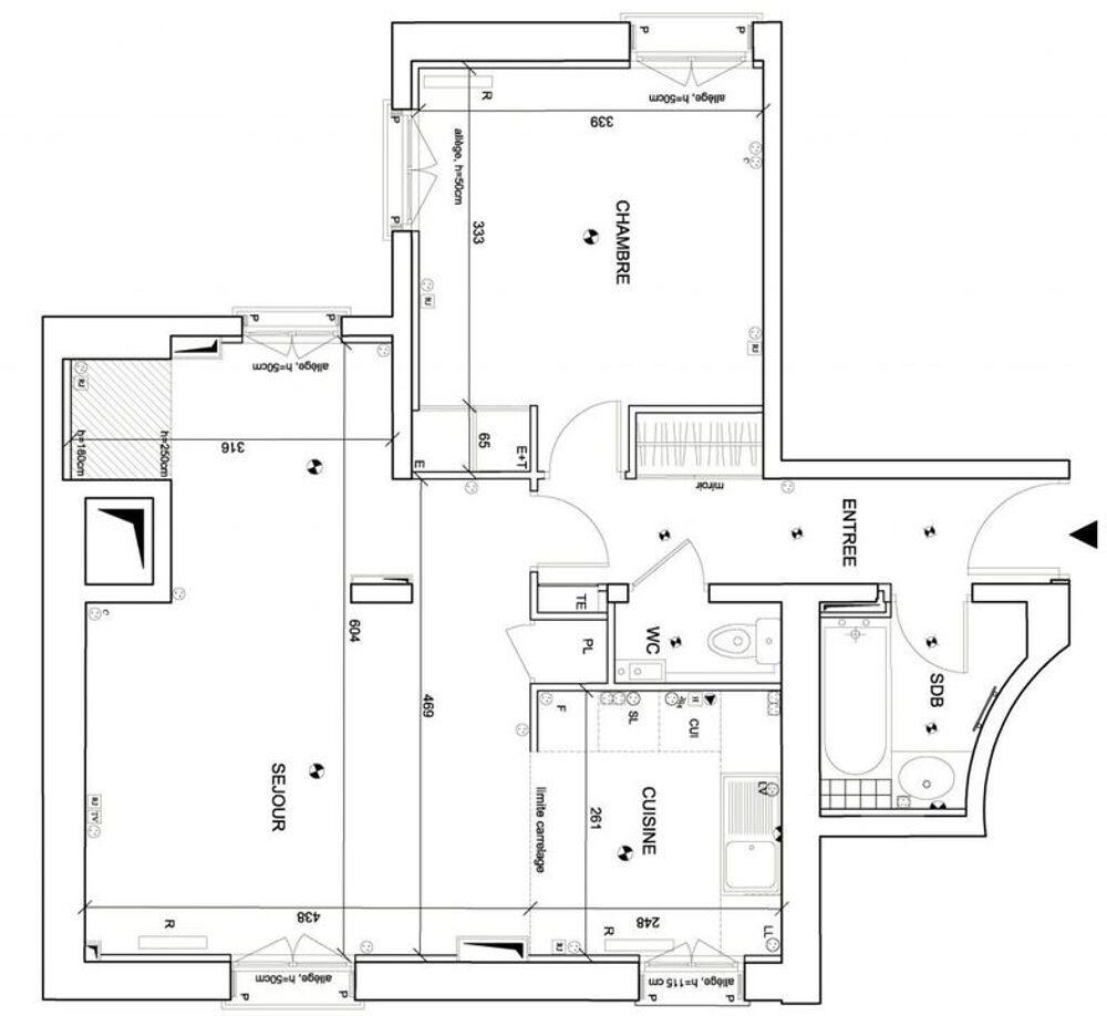 Location Appartement Appartement de 55m2 à louer sur Paris 04 Paris 4