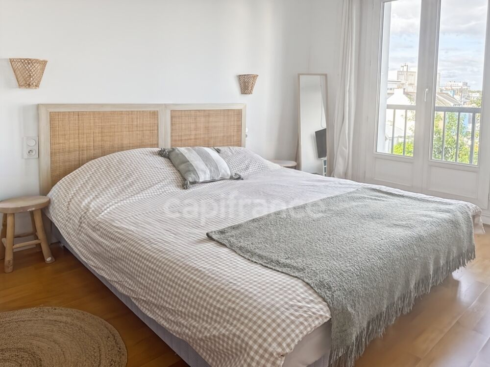 BREST LE GUELMEUR APPARTEMENT 3 PIECES AVEC ASCENSEUR ET PETITE VUE MER