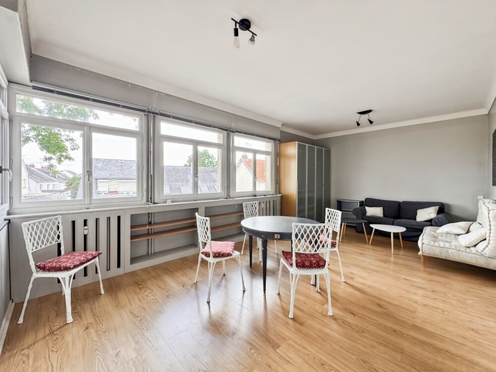 Nantes quartier calme et recherché : Appartement Type 2 lumineux avec stationnement