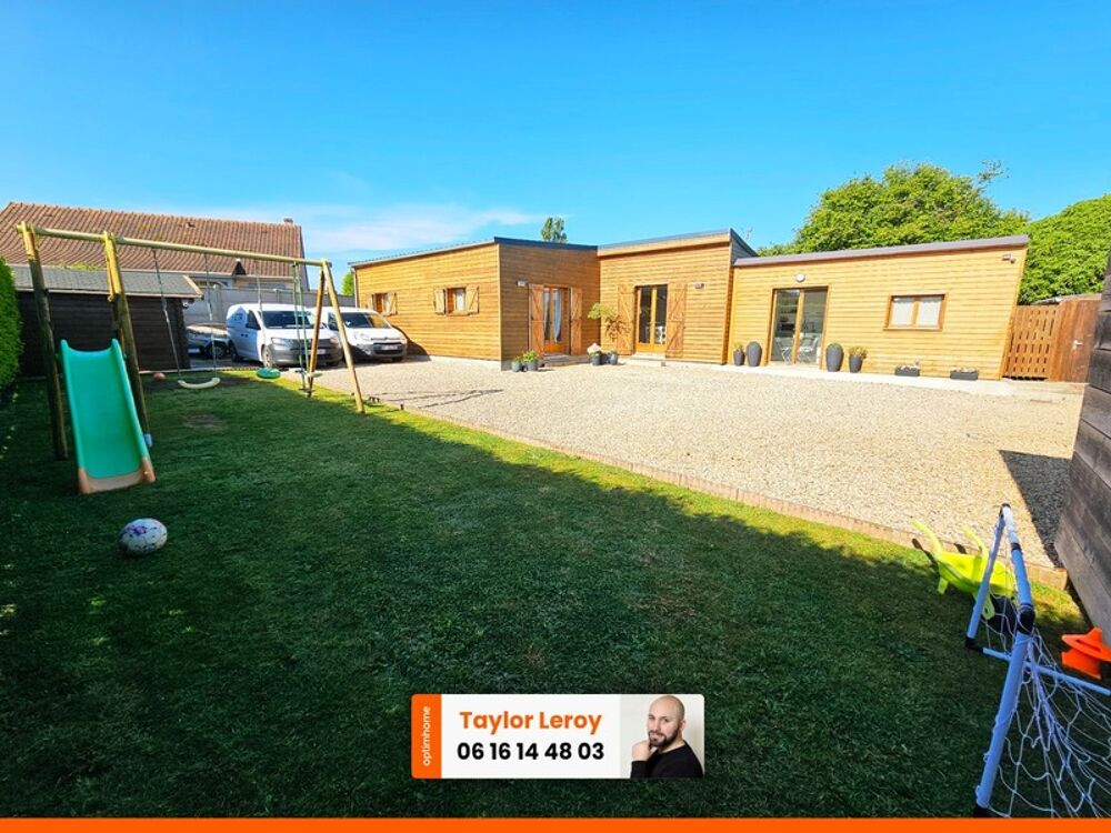 Vente Maison Proche LUNERAY – Maison de plain-pied 2 chambres, terrain 550 m², proche mer Luneray
